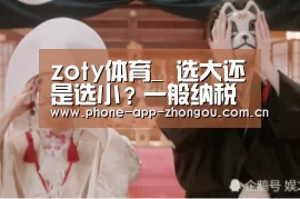 zoty体育_
选大还是选小?一般纳税人和小规模纳税人的区别在哪?(图2) 中欧体育平台